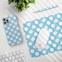 Blue Polka Dots - Home Decor and Accessories