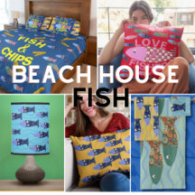 Beach house fish