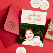 Retro Merry Christmas Holidays