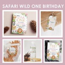 Safari Wild One Birthday
