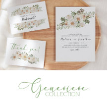 Genevieve • Vintage Ivory Rose Wedding Suite