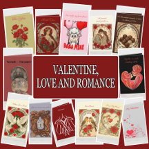 VALENTINE, LOVE AND ROMANCE GREETING CARDS