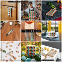 Multicolor Geometric Triangle Pattern