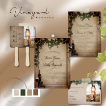 Rustic Vineyard Wedding