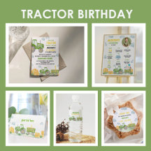 Tractor Birthday Party