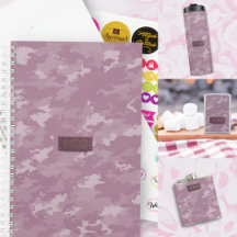 Chic Pink Camouflage Gifts For Her