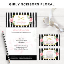 Matching items: Girly Gold Glitter Scissors Floral