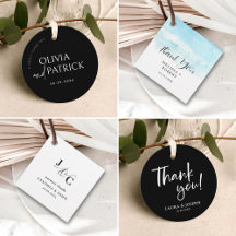 Wedding Favor Tags