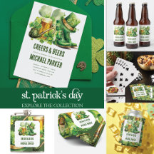 St Patrick's Day Adult Birthday
