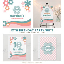 Ten is a Vibe Girl 10th Birthday Party