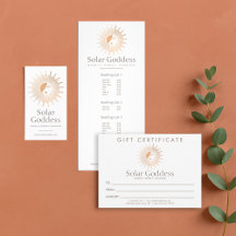 Sun Goddess Girl Logo Spray Tanning Business Suite