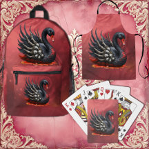 Dark Swan of Bones – Gothic Elegance 