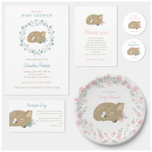 Adorable Fawn Baby Shower