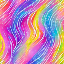 Bright Colorful Swirly Pattern