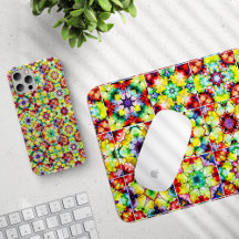 Alcohol Ink Majolica Mixed Tiles 01-09 Collection