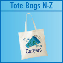 Shout Out for Careers Tote Bags N - Z