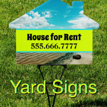 House for Sale / Rent Signs