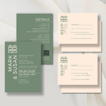 Modern Green Wedding (Vietnamese-Chinese-English)