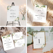 White Roses Floral Collection