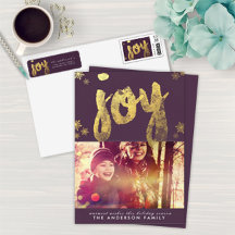 Joy Script + Gold Foil