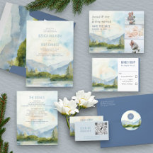 Mountain Lake Wedding Collection