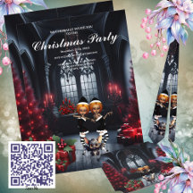 The little dark elves celebrate Christmas