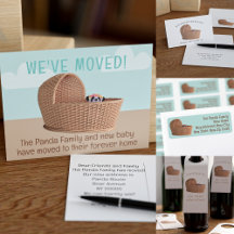 We've Moved New Home Cards and Gifts