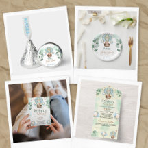 we can bearly wait baby shower