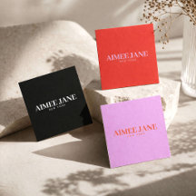 Bold Minimalist Luxury Boutique Business Suite