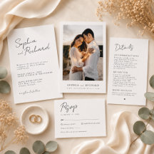 Minimalist Elegant Wedding Invitation