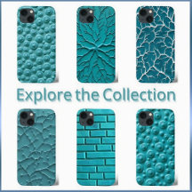 Teal Color iPhone Cases