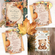 Fall Party Invitations