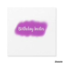 Birthday Invites