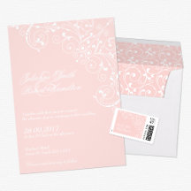 Sweetness   Rose Quartz Vintage Wedding Stationery