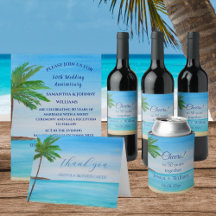 50th Wedding Anniversary Beach