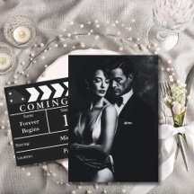 Now Showing Movie Clapperboard Wedding Suite