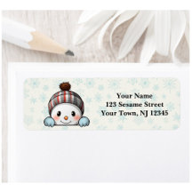 Return Custom Address Labels- Stickers for Mailing