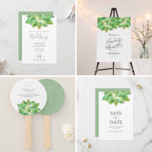 Watercolor Succulent