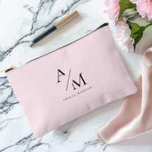 Minimal Pastel Pink Initial & Personalized 