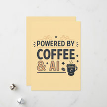 Powered by Coffee & AI Modern Work Culture Design