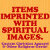 Items Imprinted With Spiritual Images.