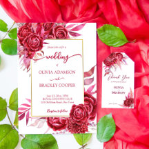 Viva magenta flowers and roses