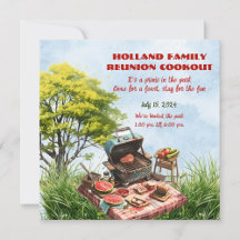 FAMILY REUNION COOKOUT IN THE PARK