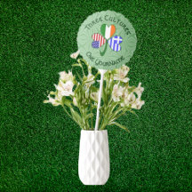 Shamrock Balloons Personalized 