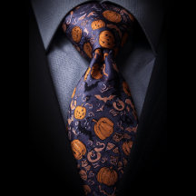 Spooky Halloween Necktie Collection