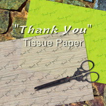 Business Tissue Paper Thank You