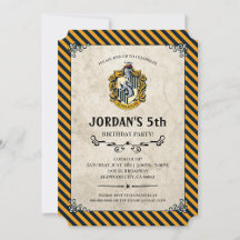 Harry Potter Hufflepuff Birthday