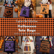 Halloween Tote Bag Collection