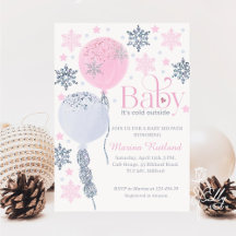 Winter Ballons Baby Shower