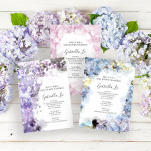 Floral Baby Shower Invitations